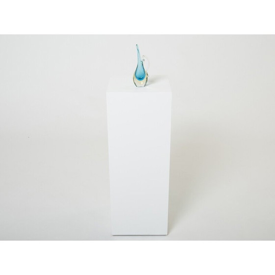 Image 1 of Paar alte Sommerso-Vasen aus Muranoglas, 1970