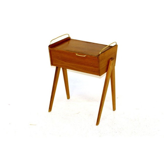 Image 1 of Vintage Buchenholz Arbeiter Schweden 1960er Jahre