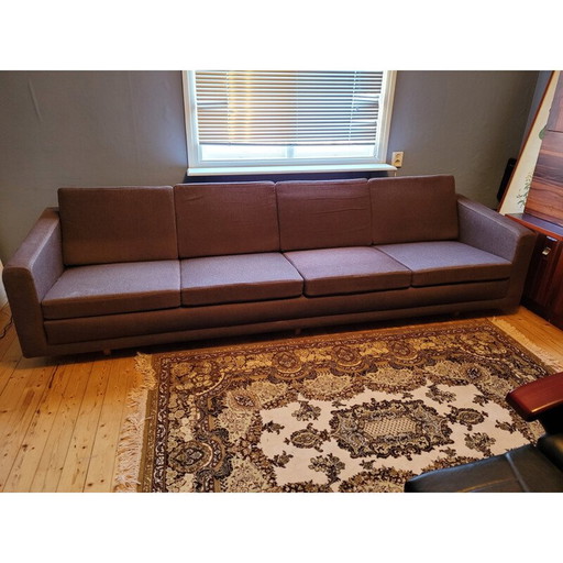 Vintage 4-Sitzer Sofa Ag 206 von Børge Mogensen für Fredrica Stolefabrikk, Dänemark 1957