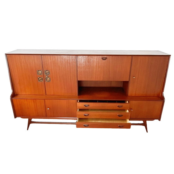 Image 1 of Dänisches Design Highboard Schrank XL Van Teeffelen Webe vintage retro