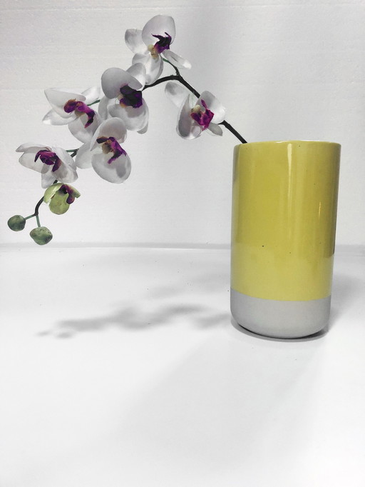 Vintage Vase - glasierte Keramik - Japan - 1980