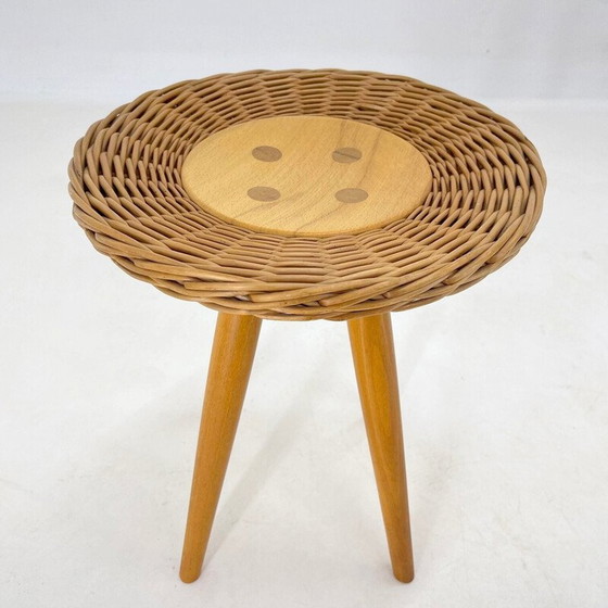 Image 1 of Vintage Hocker von Jan Kalous für Uluv, Tschechoslowakei 1970er Jahre