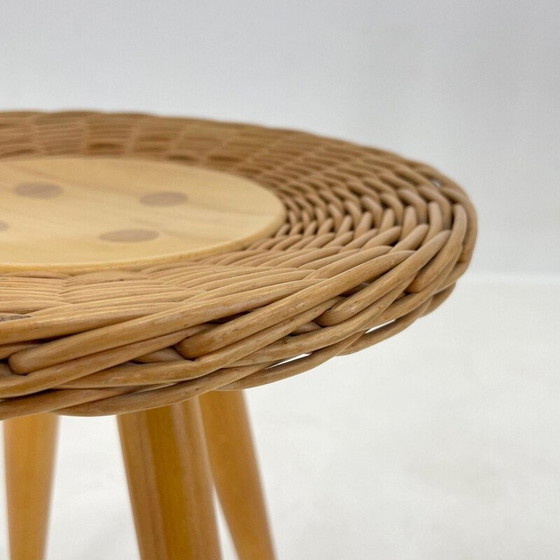 Image 1 of Vintage Hocker von Jan Kalous für Uluv, Tschechoslowakei 1970er Jahre