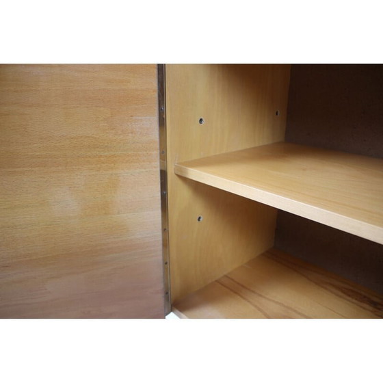 Image 1 of Vintage-Holz-Highboard, Tschechien 1970