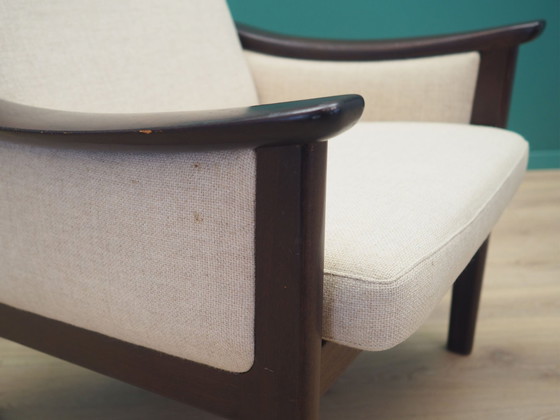 Image 1 of Beigefarbener Sessel, Dänisches Design, 1970er Jahre, Produktion: Dänemark