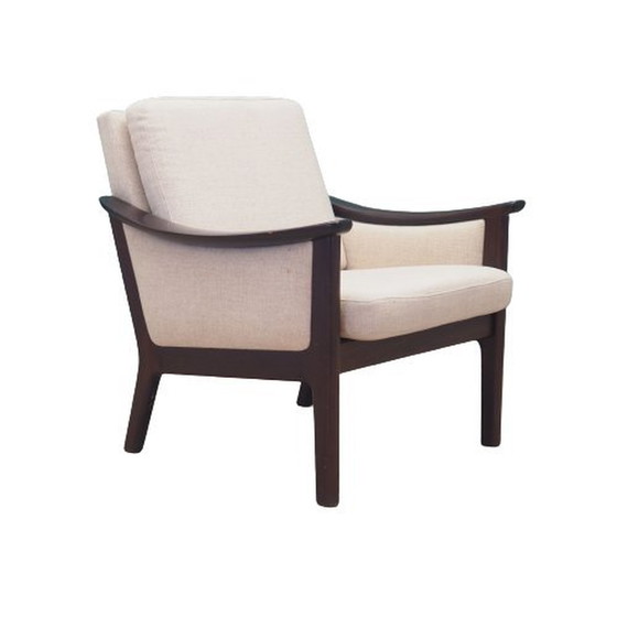 Image 1 of Beigefarbener Sessel, Dänisches Design, 1970er Jahre, Produktion: Dänemark