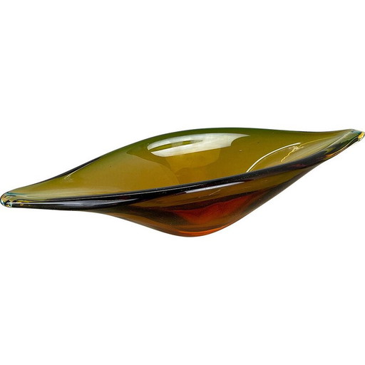 Tafelaufsatz aus Muranoglas, Italien 1970er Jahre