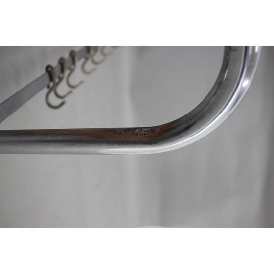 Image 1 of Vintage Bauhaus-Garderobe, Tschechoslowakei 1940er Jahre
