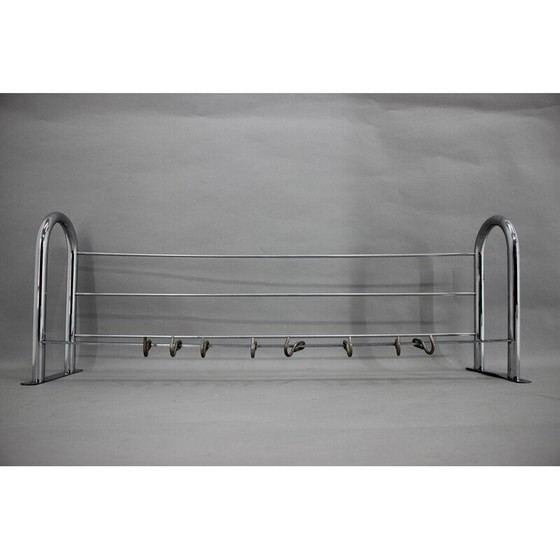Image 1 of Vintage Bauhaus-Garderobe, Tschechoslowakei 1940er Jahre