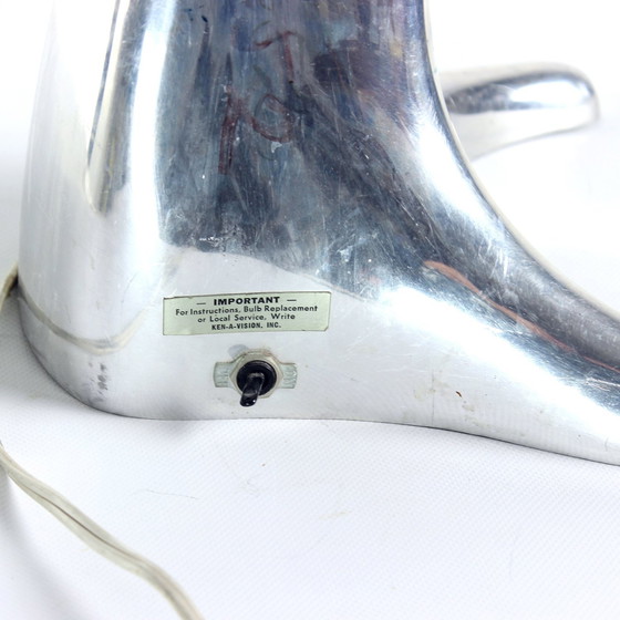 Image 1 of Vintage Ken A Vision Mikroprojektor aus Aluminium, 1950er Jahre