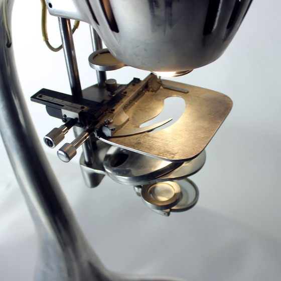 Image 1 of Vintage Ken A Vision Mikroprojektor aus Aluminium, 1950er Jahre