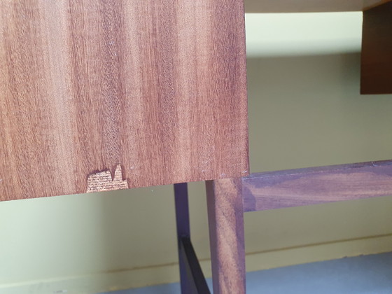 Image 1 of Mid-Century Schreibtisch/Arbeitsplatz aus Teakholz.