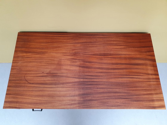 Image 1 of Mid-Century Schreibtisch/Arbeitsplatz aus Teakholz.