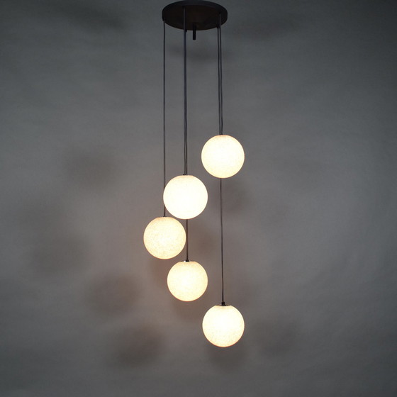 Image 1 of Schöner Kronleuchter mit fünf Kugeln