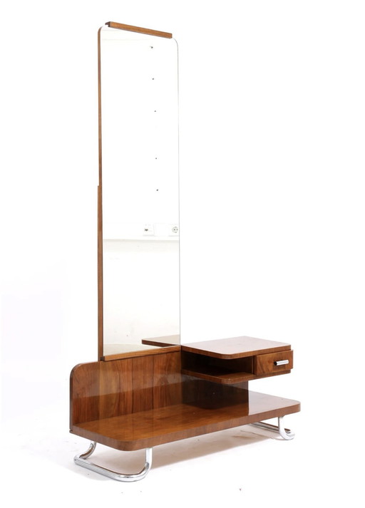 Vintage Art Deco Robert Slézak Spiegel Kommode