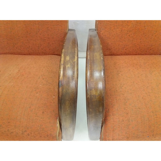 Image 1 of Vintage-Wohnzimmergarnitur von Halabala für Thonet, Tschechoslowakei 1930er Jahre
