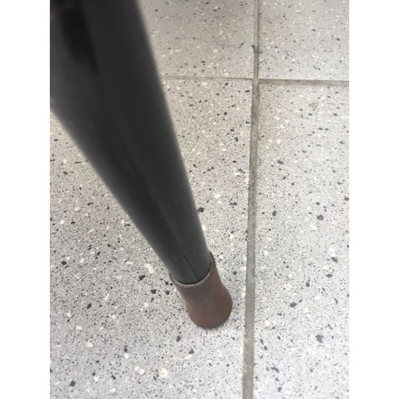 Image 1 of Vintage-Sessel aus weißem Kunstleder 1960