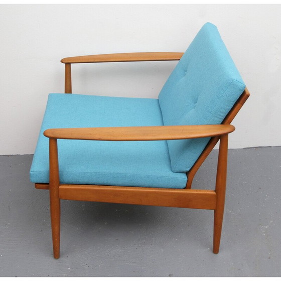 Image 1 of Vintage deutscher hellblauer Sessel - 1960er Jahre