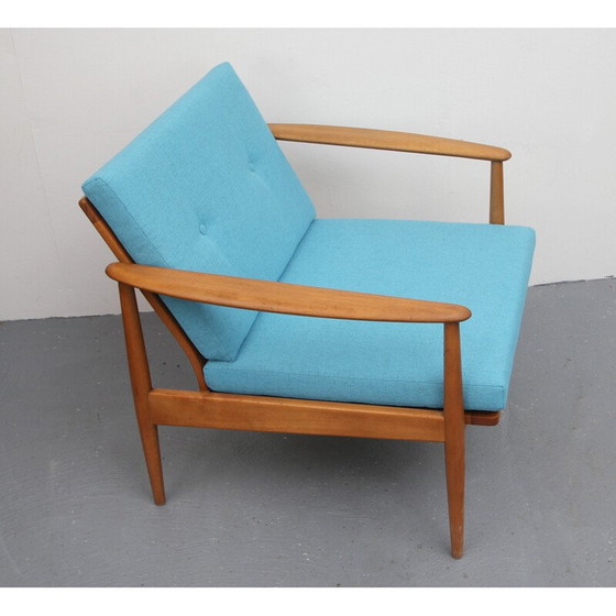 Image 1 of Vintage deutscher hellblauer Sessel - 1960er Jahre