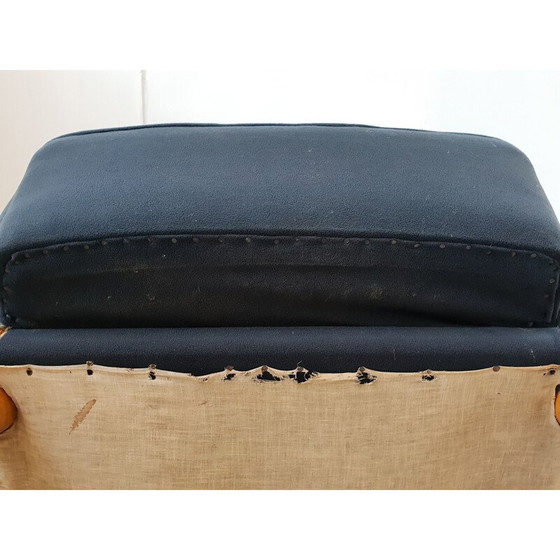 Image 1 of Vintage-Sessel "Calysse" aus Rosshaar von Henri Caillon für Erton, 1950