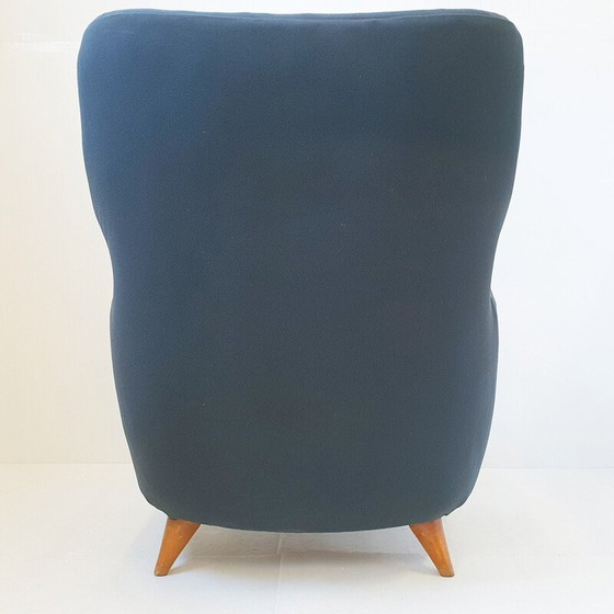 Image 1 of Vintage-Sessel "Calysse" aus Rosshaar von Henri Caillon für Erton, 1950