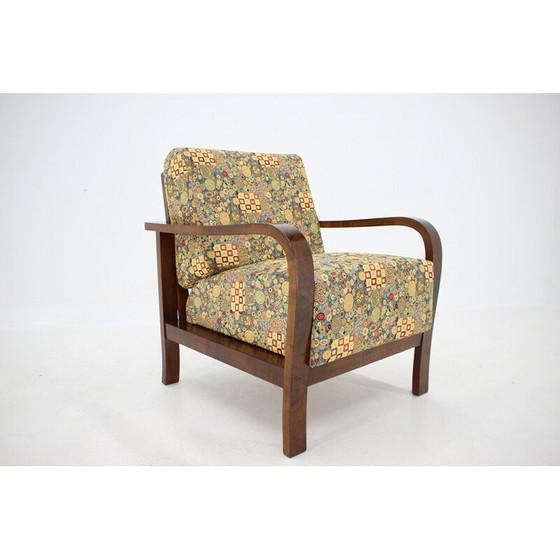 Image 1 of Vintage Art Deco Sessel, Tschechoslowakei 1930er Jahre