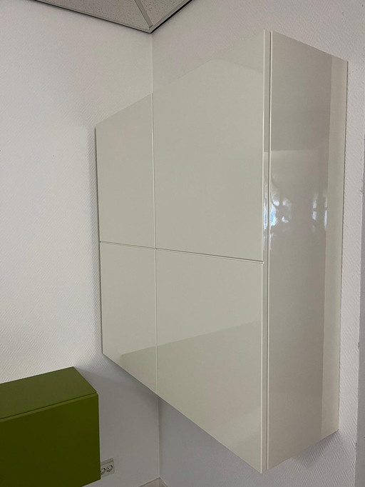 Hulsta Lilac - Oberschrank - Weiß - Hochglanz - Design