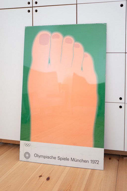 Olympische Spiele Plakat, Poster, Tom Wesselmann