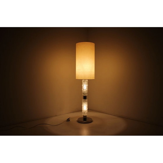 Image 1 of Mid-Century Pergamentpapier Stehlampe, Deutschland 1970er