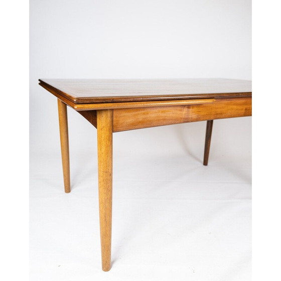 Image 1 of Vintage Palisander Tisch mit Erweiterungen Dänemark 1960s