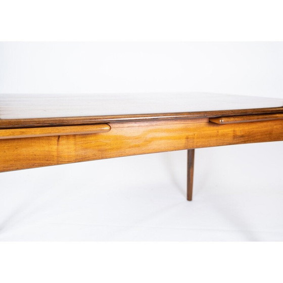 Image 1 of Vintage Palisander Tisch mit Erweiterungen Dänemark 1960s