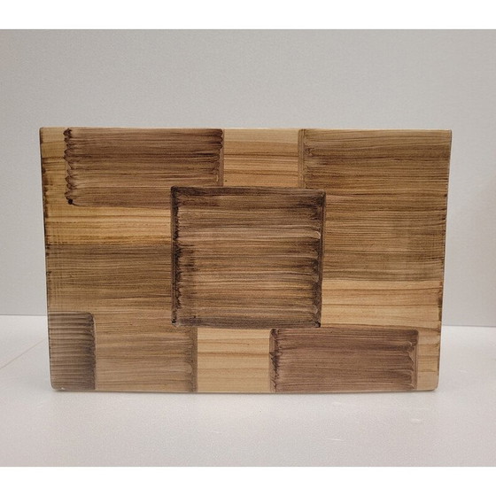 Image 1 of Paar alte Quadra-Vasen für Roche Bobois