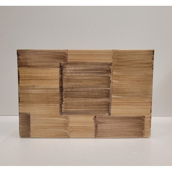 Image 1 of Paar alte Quadra-Vasen für Roche Bobois