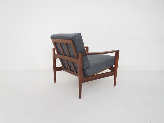 Image 1 of Vintage Teak Lounge Stuhl