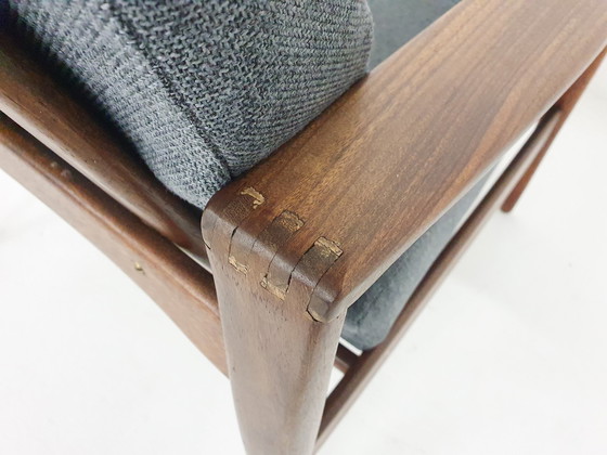 Image 1 of Vintage Teak Lounge Stuhl