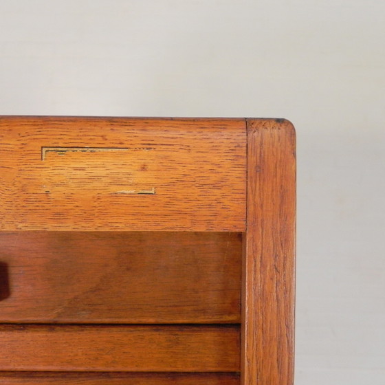 Image 1 of Rollladenschrank aus Eiche mit 2 Rollläden, 181 cm hoch