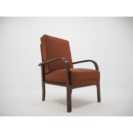Image 1 of Vintage Sessel Art Deco Tschechoslowakei 1930er Jahre