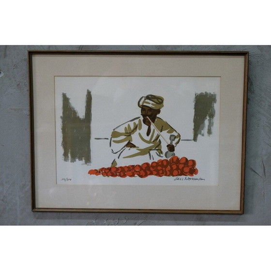 Image 1 of Moderne Lithographie von Lars Norrman, Schweden 1970