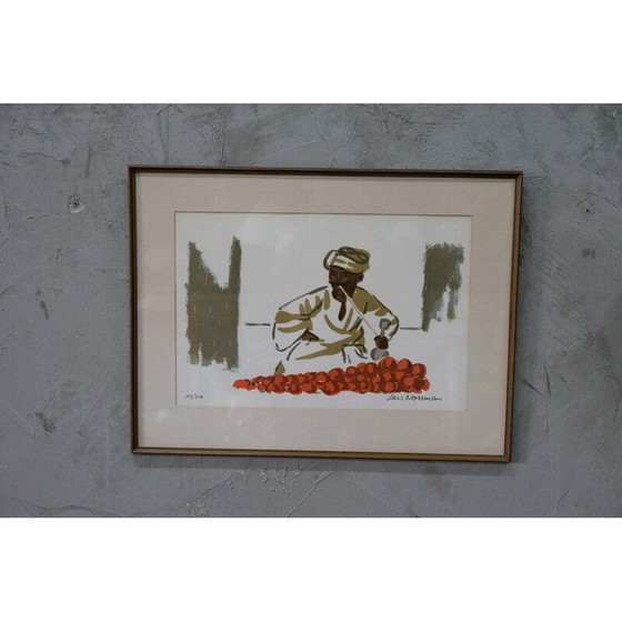 Image 1 of Moderne Lithographie von Lars Norrman, Schweden 1970