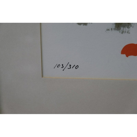 Image 1 of Moderne Lithographie von Lars Norrman, Schweden 1970