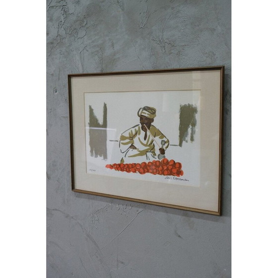 Image 1 of Moderne Lithographie von Lars Norrman, Schweden 1970