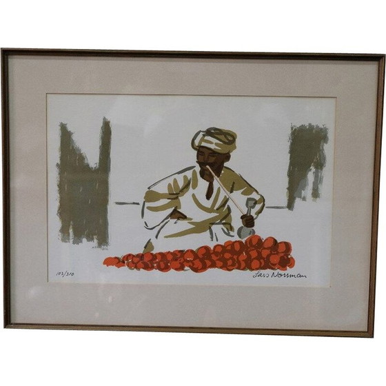 Image 1 of Moderne Lithographie von Lars Norrman, Schweden 1970