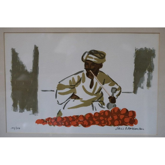 Image 1 of Moderne Lithographie von Lars Norrman, Schweden 1970