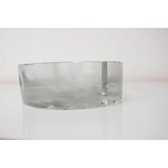 Image 1 of Aschenbecher aus der Mitte des Jahrhunderts von Bohemia Glass, 1970er Jahre