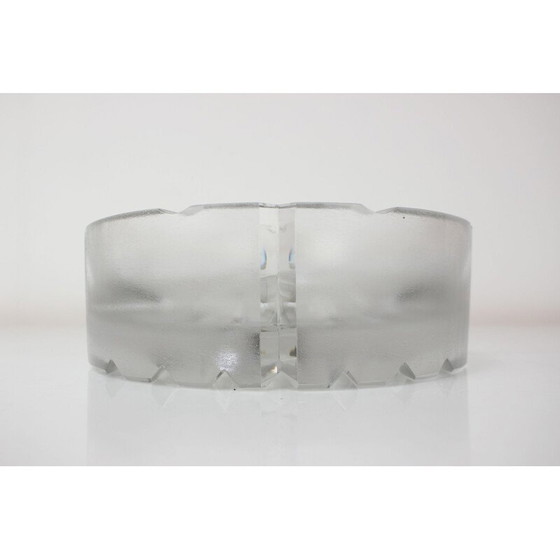 Image 1 of Aschenbecher aus der Mitte des Jahrhunderts von Bohemia Glass, 1970er Jahre