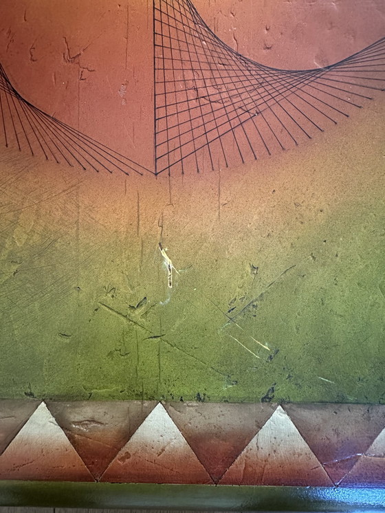 Image 1 of Couchtisch mit Kunstwerkplatte