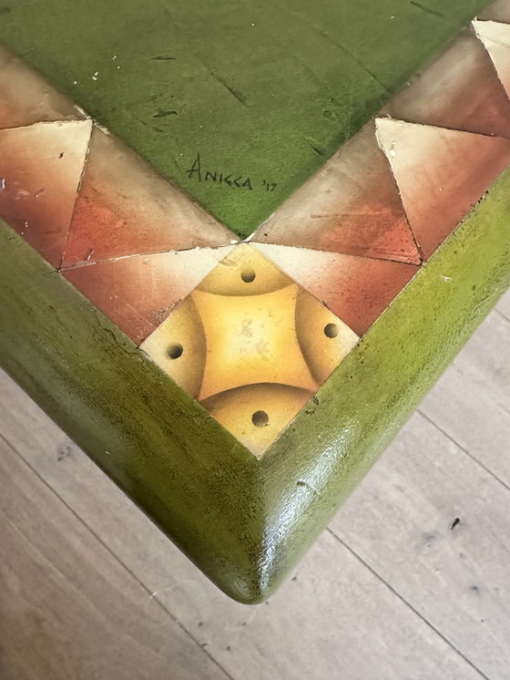 Image 1 of Couchtisch mit Kunstwerkplatte