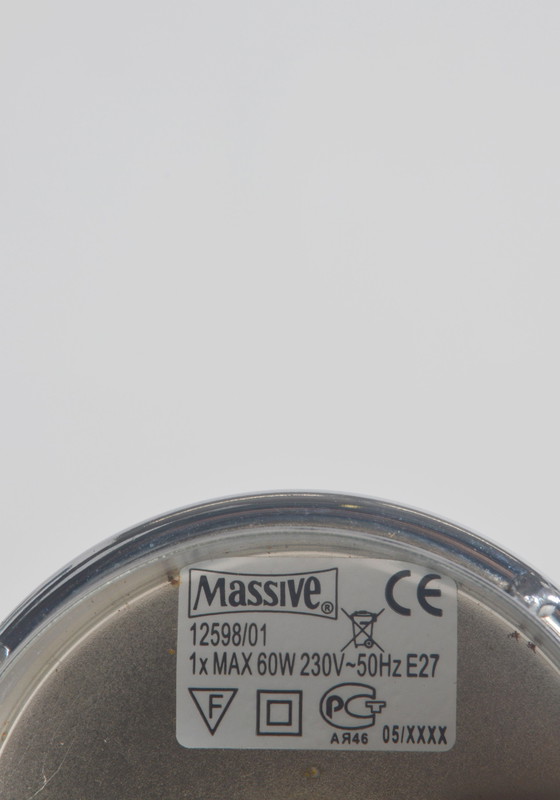 Image 1 of Massive Spiral-Tischlampe