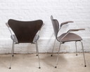 2x Arne Jacobsen Schmetterlingsstuhl