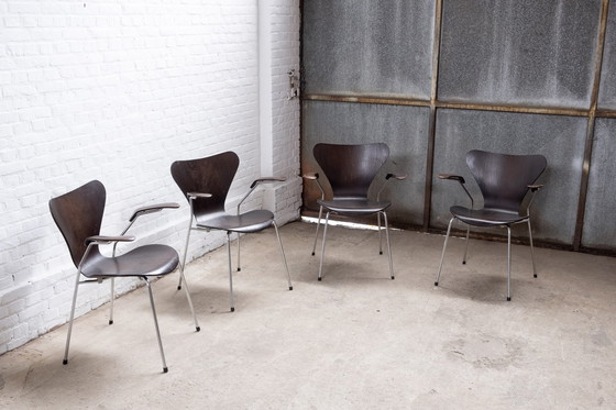 Image 1 of 2x Arne Jacobsen Schmetterlingsstuhl